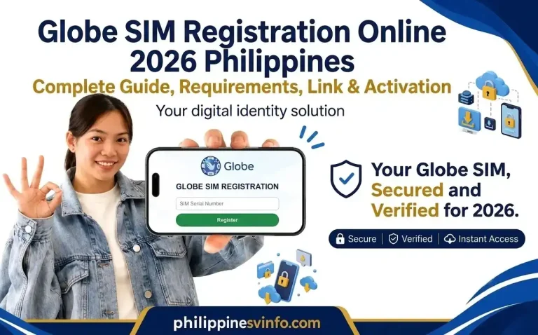 Globe SIM Registration Online 2026 Philippines: Complete Guide, Requirements, Link & Activation