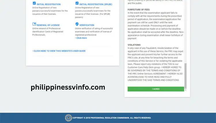 Step 2: Review and Accept the Terms of Service

Read the registration instructions and Terms of Service carefully before creating your account. Once you've reviewed the guidelines, scroll to the bottom of the page and click "I Agree" to continue.