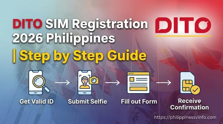 DITO SIM Registration 2026 Philippines | Step by Step Guide