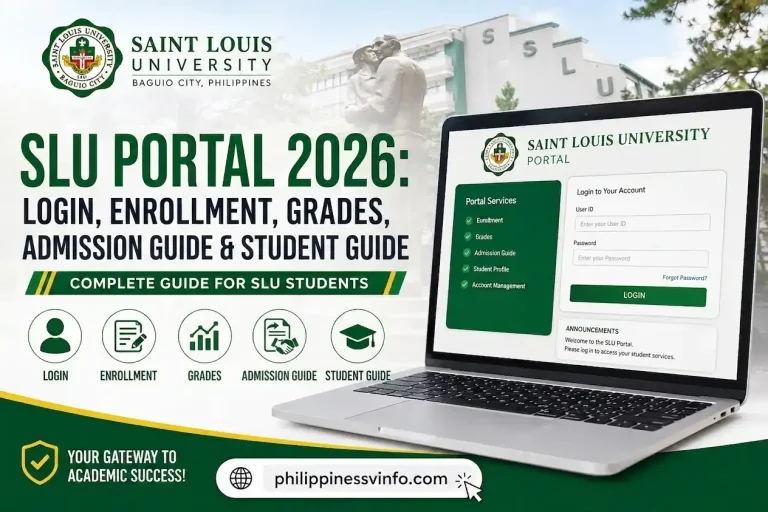 SLU Portal 2026: Login, Enrollment, Grades, Admission Guide & Student Guide Philippines