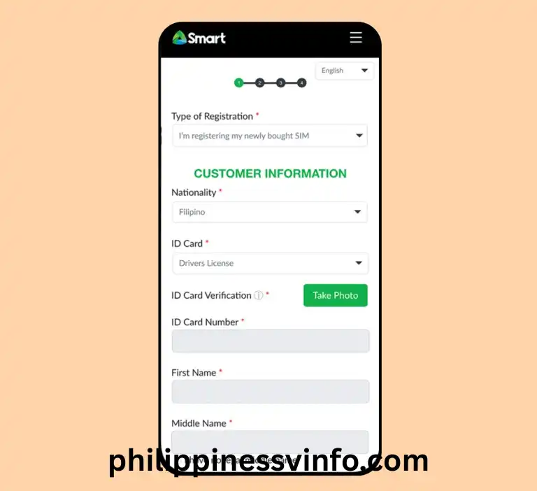 TNT SIM Registration
Step 5: Complete the Customer Information Form