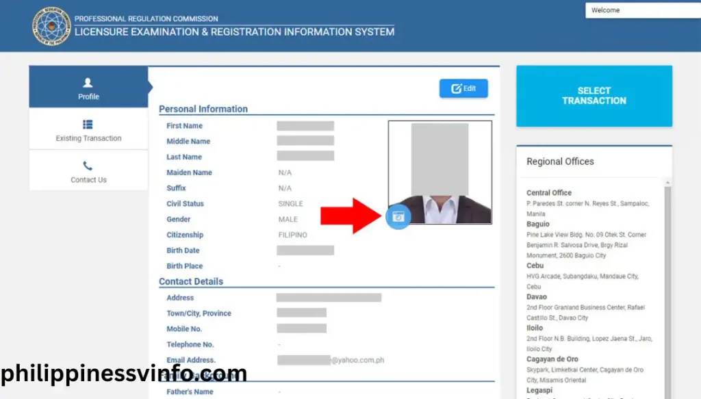 Step 6: Upload Your Passport-Style Photo

Upload a recent digital photograph that follows the official PRC photo requirements. Make sure the image is clear and properly positioned within the preview window before submitting it.