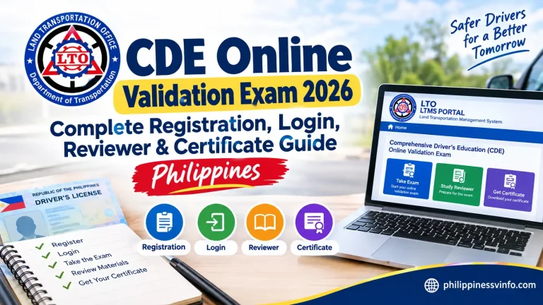 CDE Online Validation Exam 2026: Complete Registration, Login, Reviewer & Certificate Guide Philippines