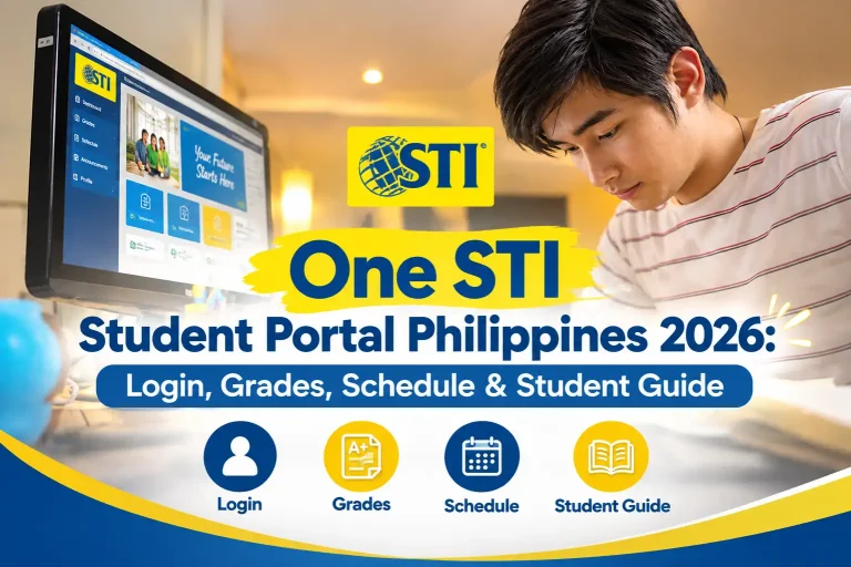 One STI Student Portal Philippines 2026: Login, Grades, Schedule & Student Guide