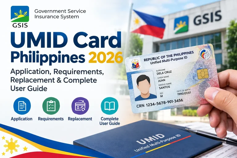 UMID Card Philippines 2026: Application, Requirements, Replacement & Complete User Guide